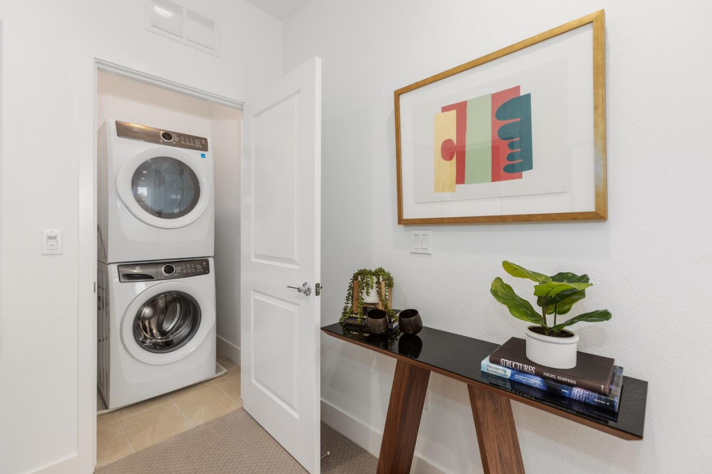 142 Cue Way Hayward, CA 94544 - Photo 17 of 24 a view of a entryway with washer and dryer