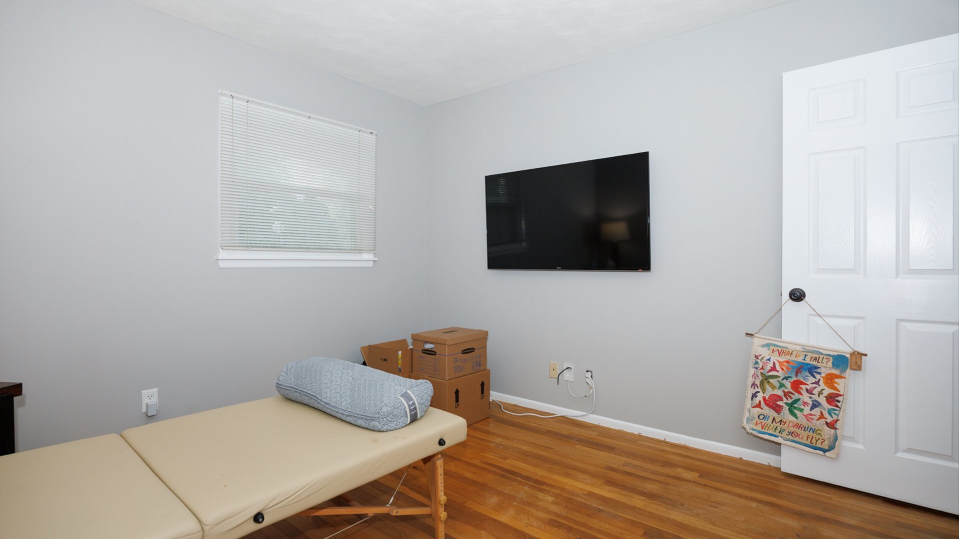 407 Tilden Place Normal, IL 61761 - Photo 24 of 49 a bedroom with a bed and a flat screen tv