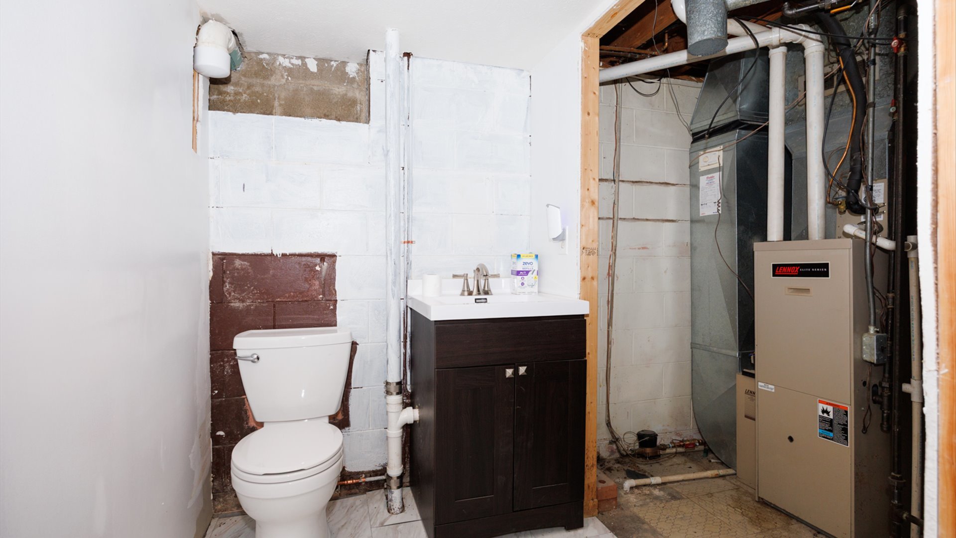 407 Tilden Place Normal, IL 61761 - Photo 28 of 49 a bathroom with a toilet sink and shower