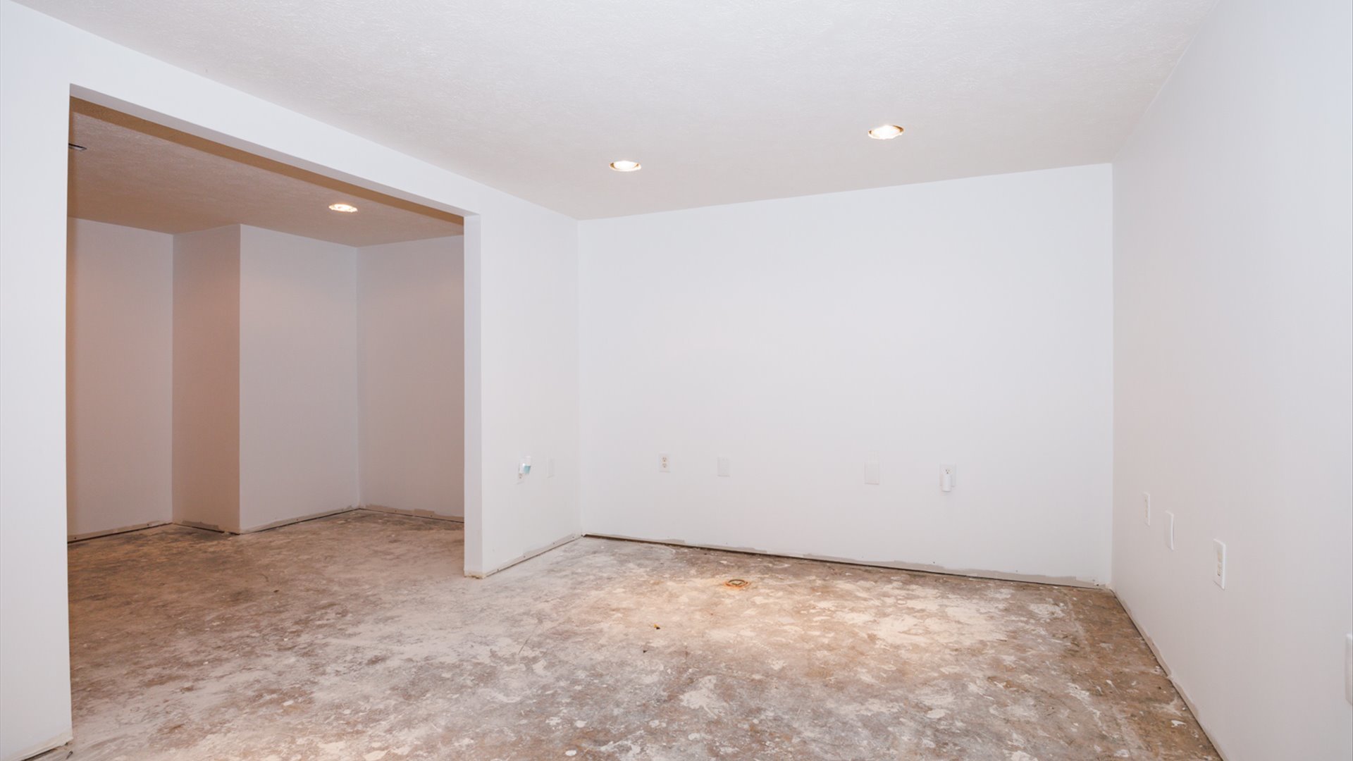 407 Tilden Place Normal, IL 61761 - Photo 32 of 49 an empty room with a workbench