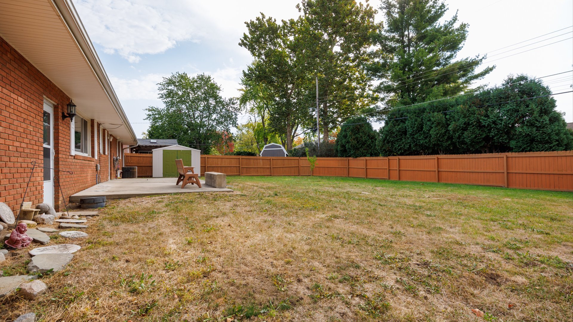 407 Tilden Place Normal, IL 61761 - Photo 42 of 49 a view of backyard with green space