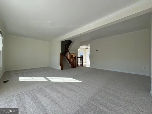 a view of empty room