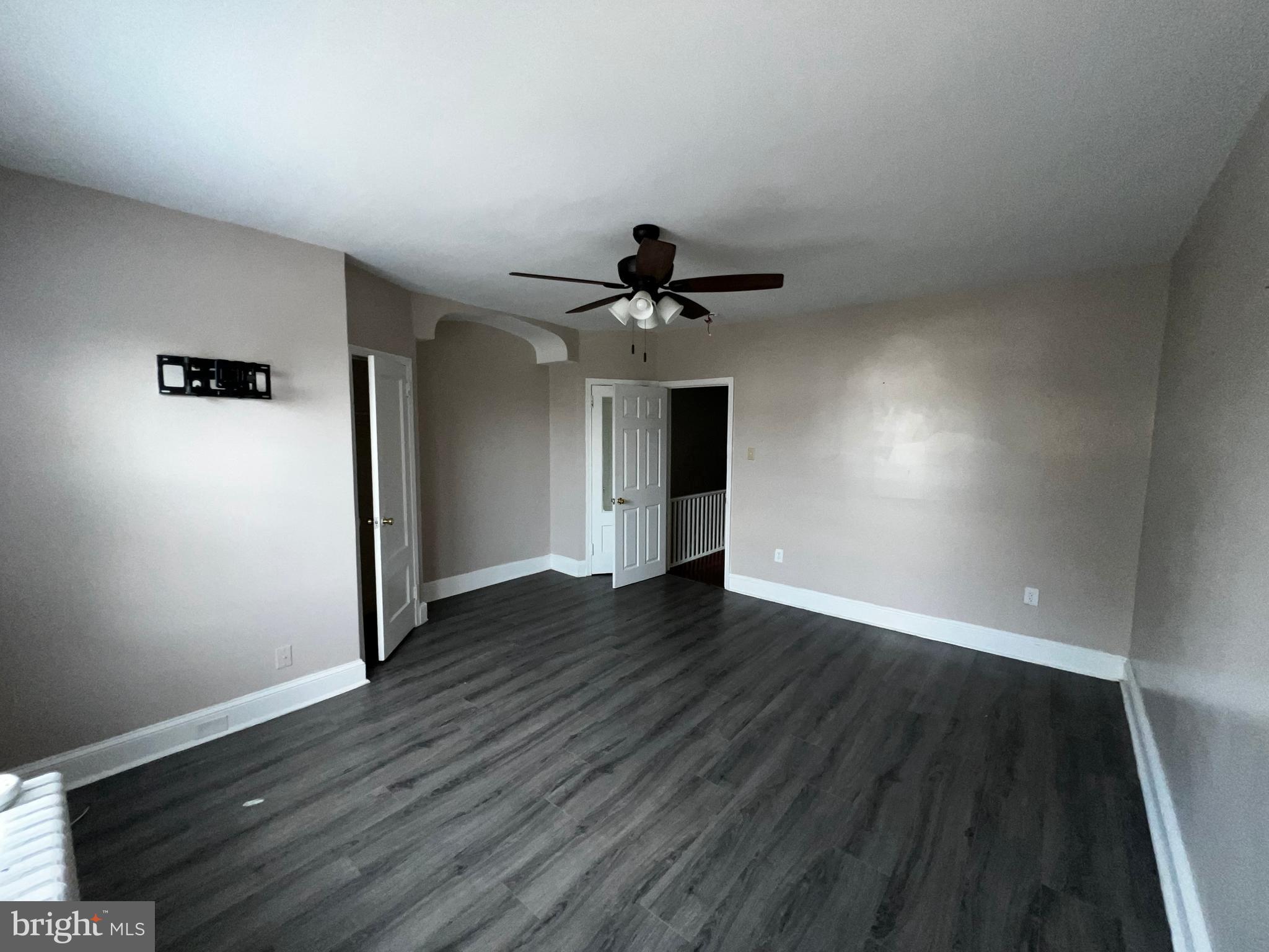 3340 Cottman Avenue Philadelphia, PA 19149 - Photo 38 of 42 a view of wooden floor and a chandelier fan in a room