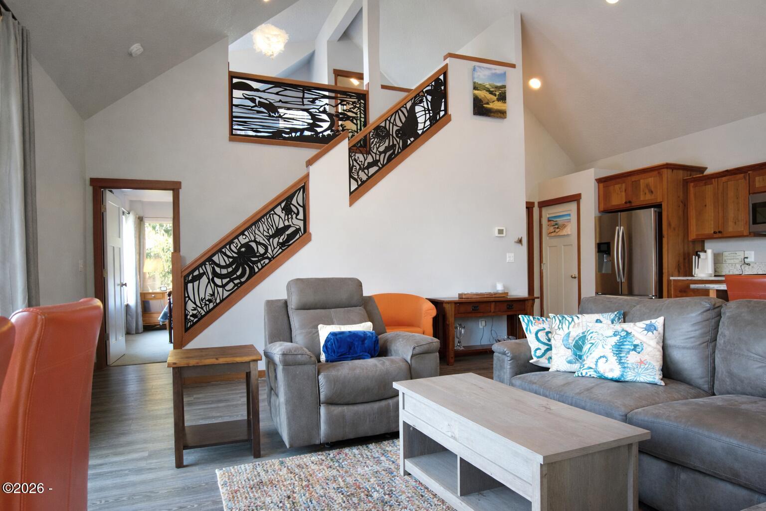 15 Shell Street Yachats, OR 97498 - Photo 13 of 77 Great_Room_Stairs