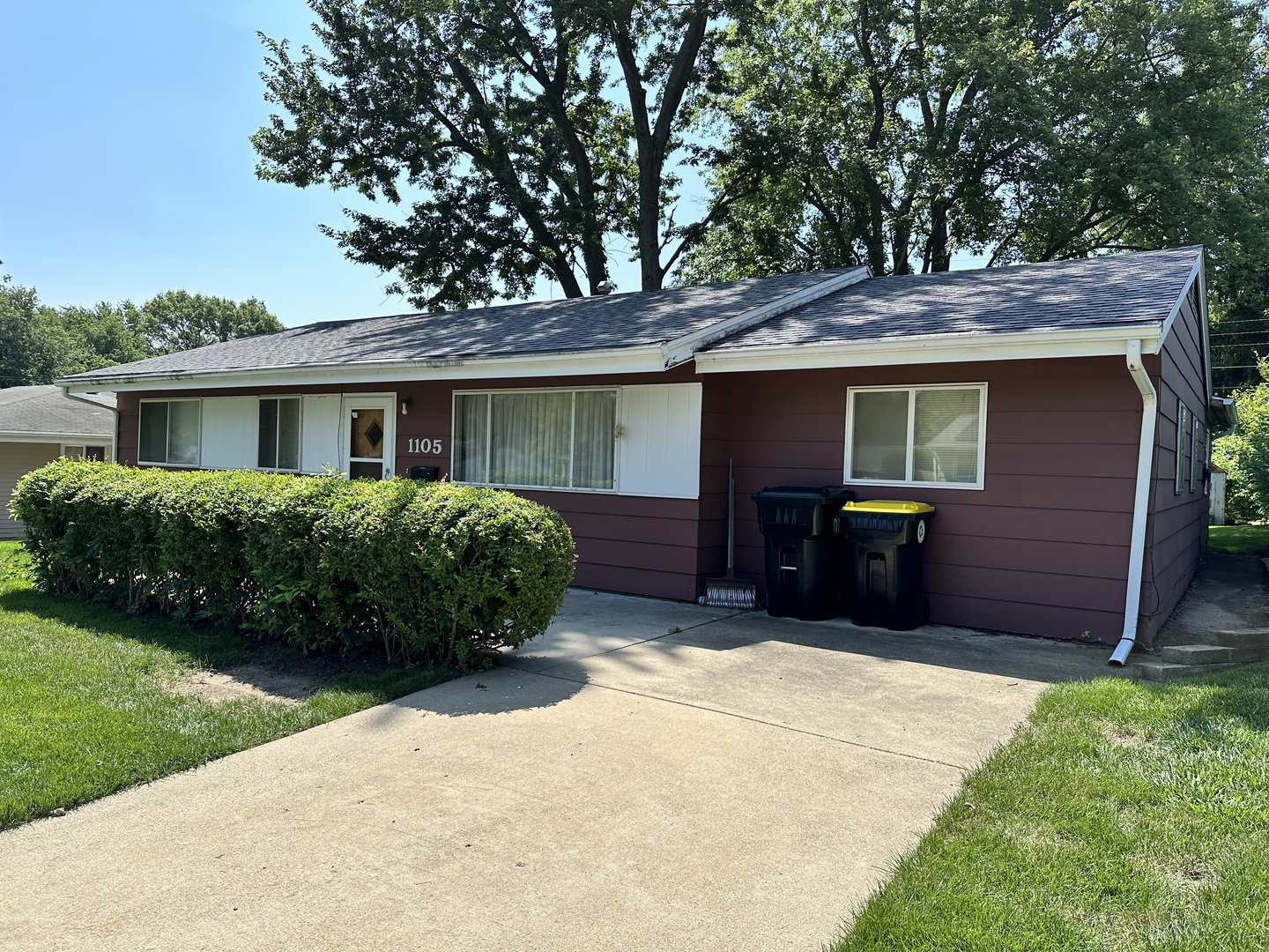 1105 Julienne Drive Normal, IL 61761 - Photo 1 of 1 a view of backyard with a garden and plants