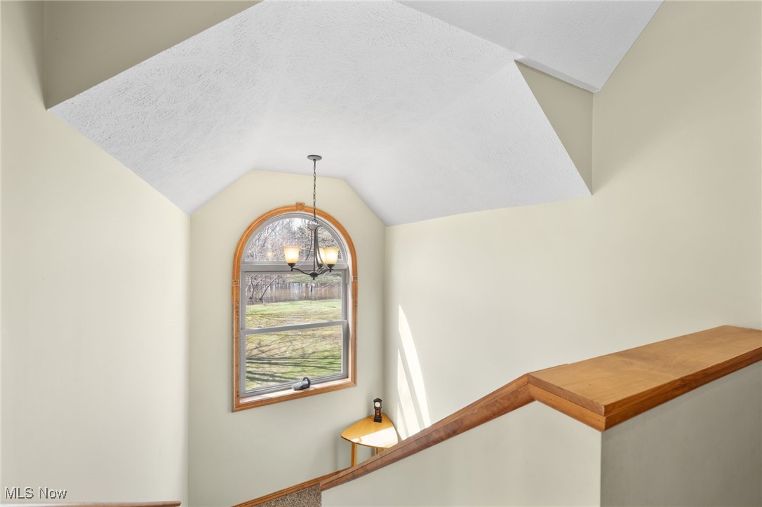 1161 Fortier Road Geneva, OH 44041 - Photo 27 of 36 stairwell to 2nd floor THE NATURAL LIGHT is amazing