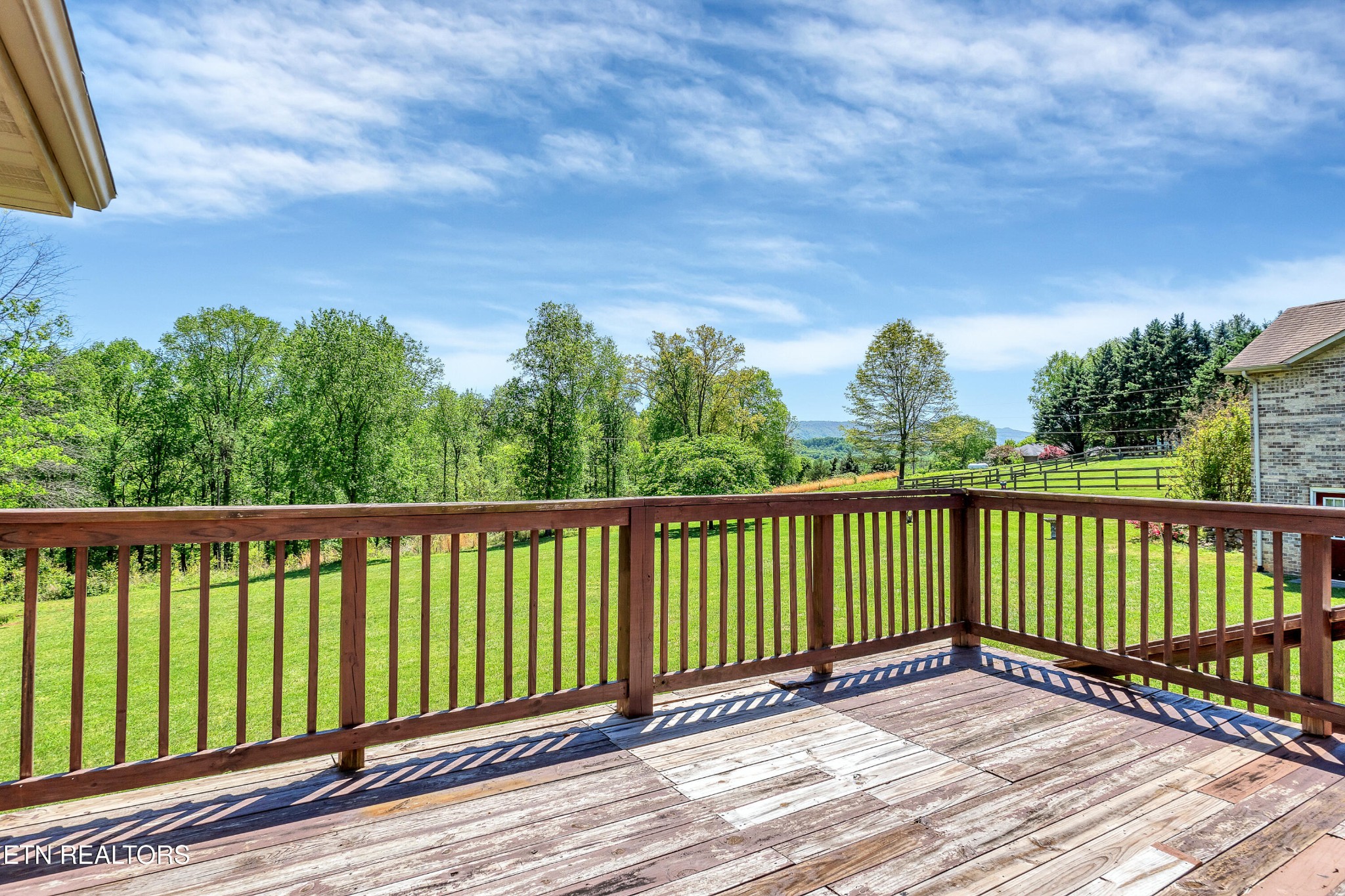 2036 Little Best Road Maryville, TN 37803 - Photo 30 of 54 a view of balcony with wooden floor and fence