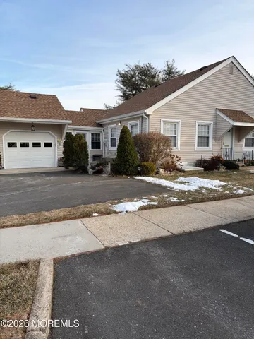 a view of a house with a patio