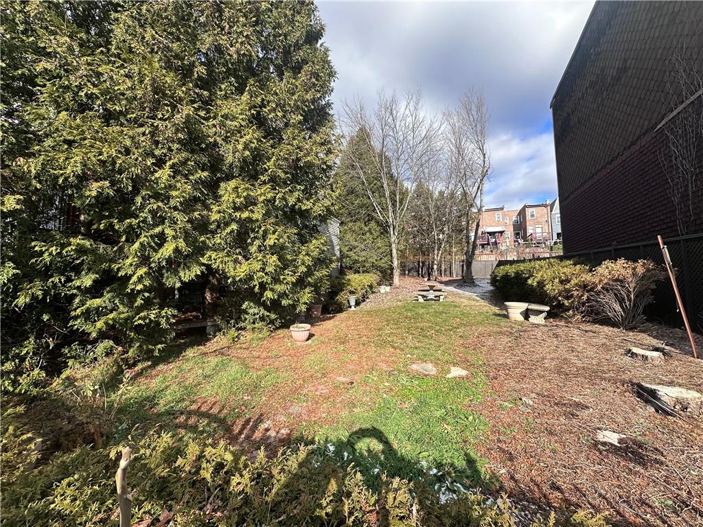 5323 Broad Street Pittsburgh, PA 15224 - Photo 29 of 38 a view of a yard with plants and trees