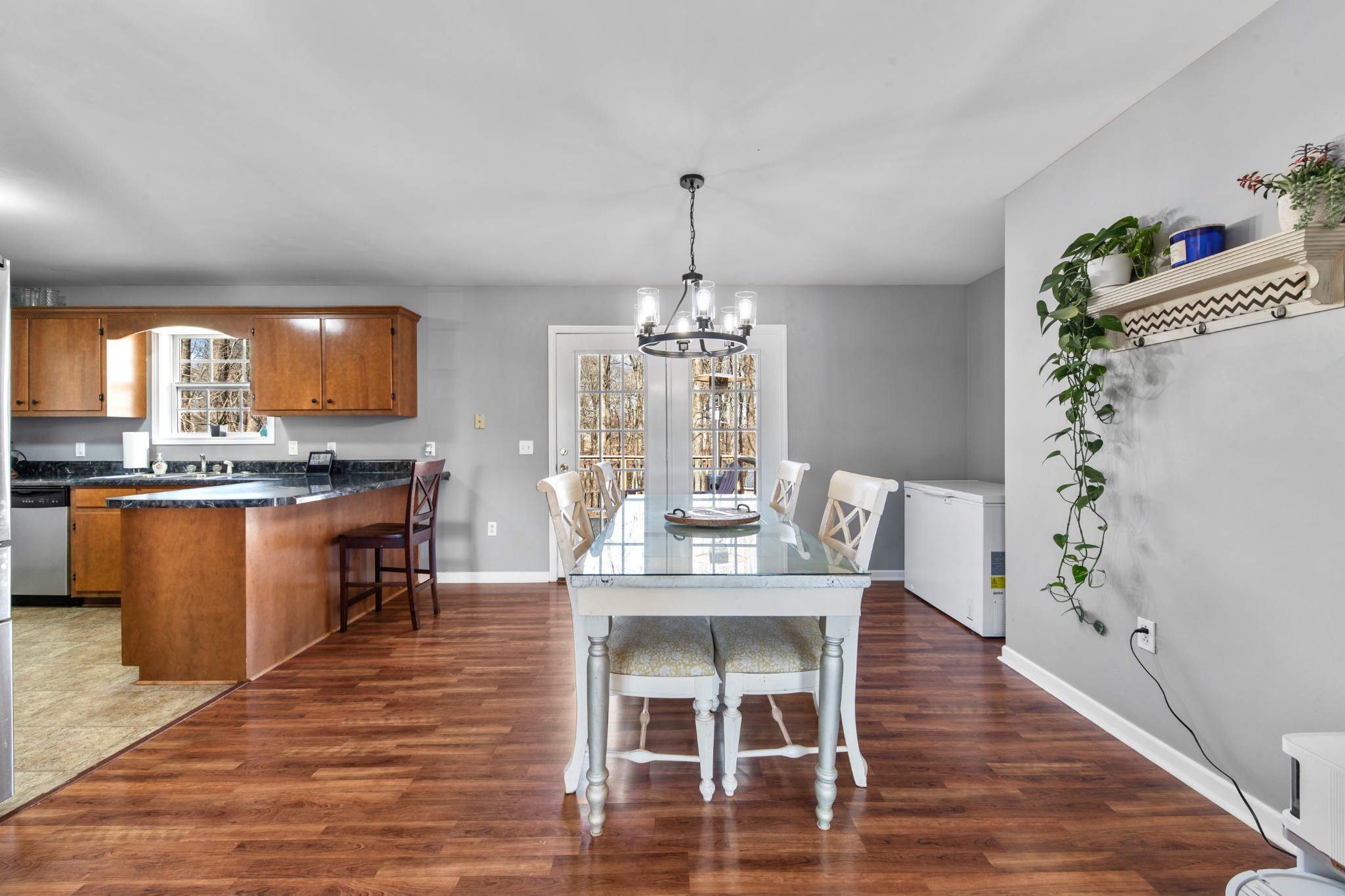 129 Poling Drive Pulaski, TN 38478 - Photo 47 of 67 a view of a dining room with furniture wooden floor and chandelier