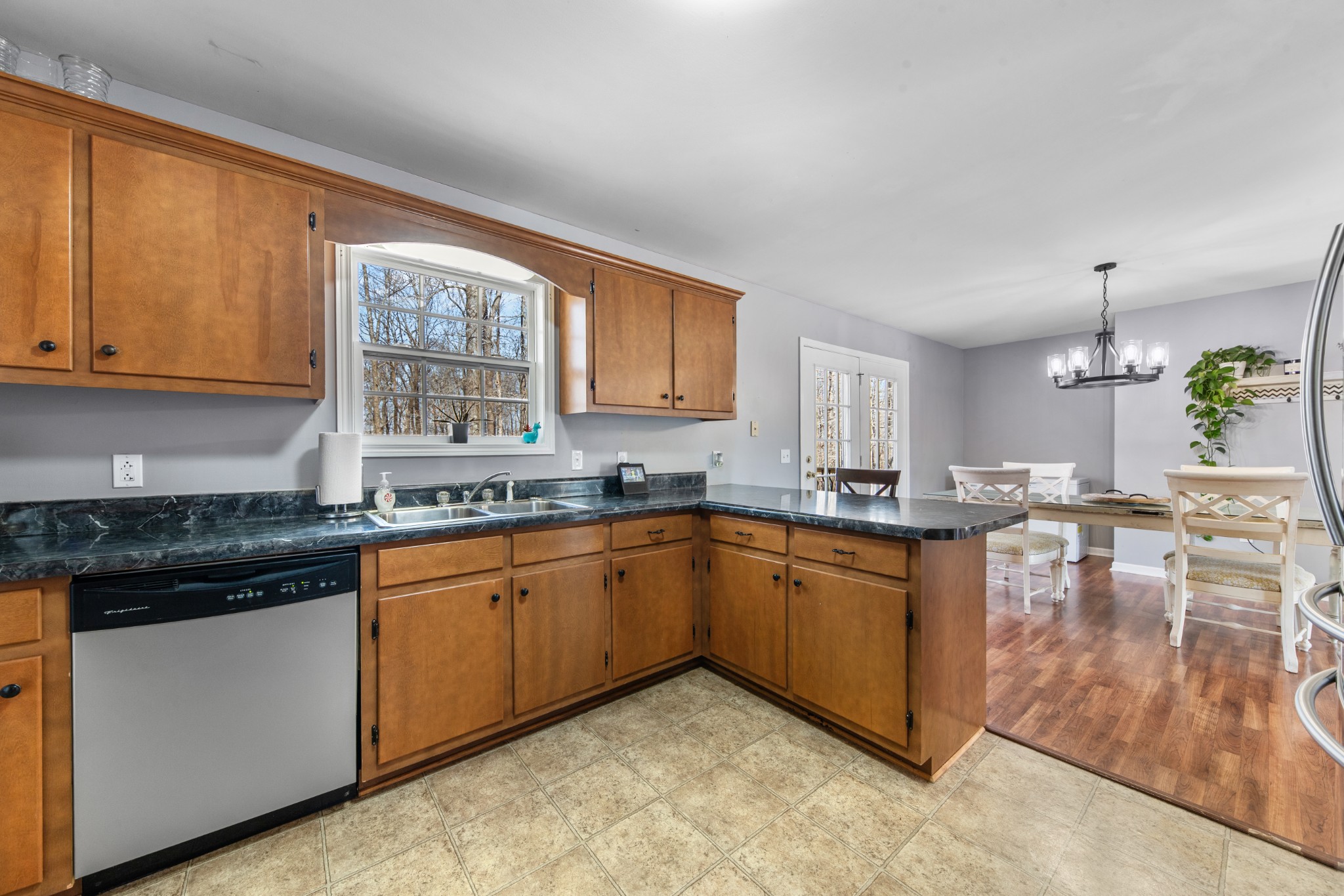 129 Poling Drive Pulaski, TN 38478 - Photo 57 of 67 a kitchen with lots of counter top space and sink