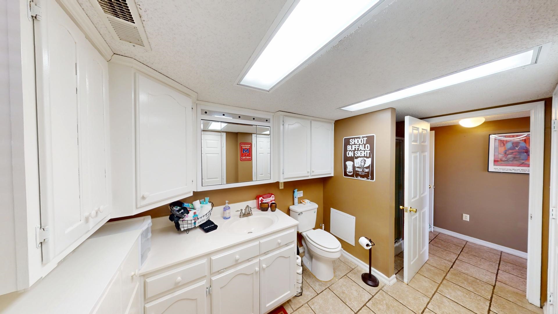 19 Beach Drive Iuka, MS 38852 - Photo 31 of 40 a bathroom with a sink and mirror