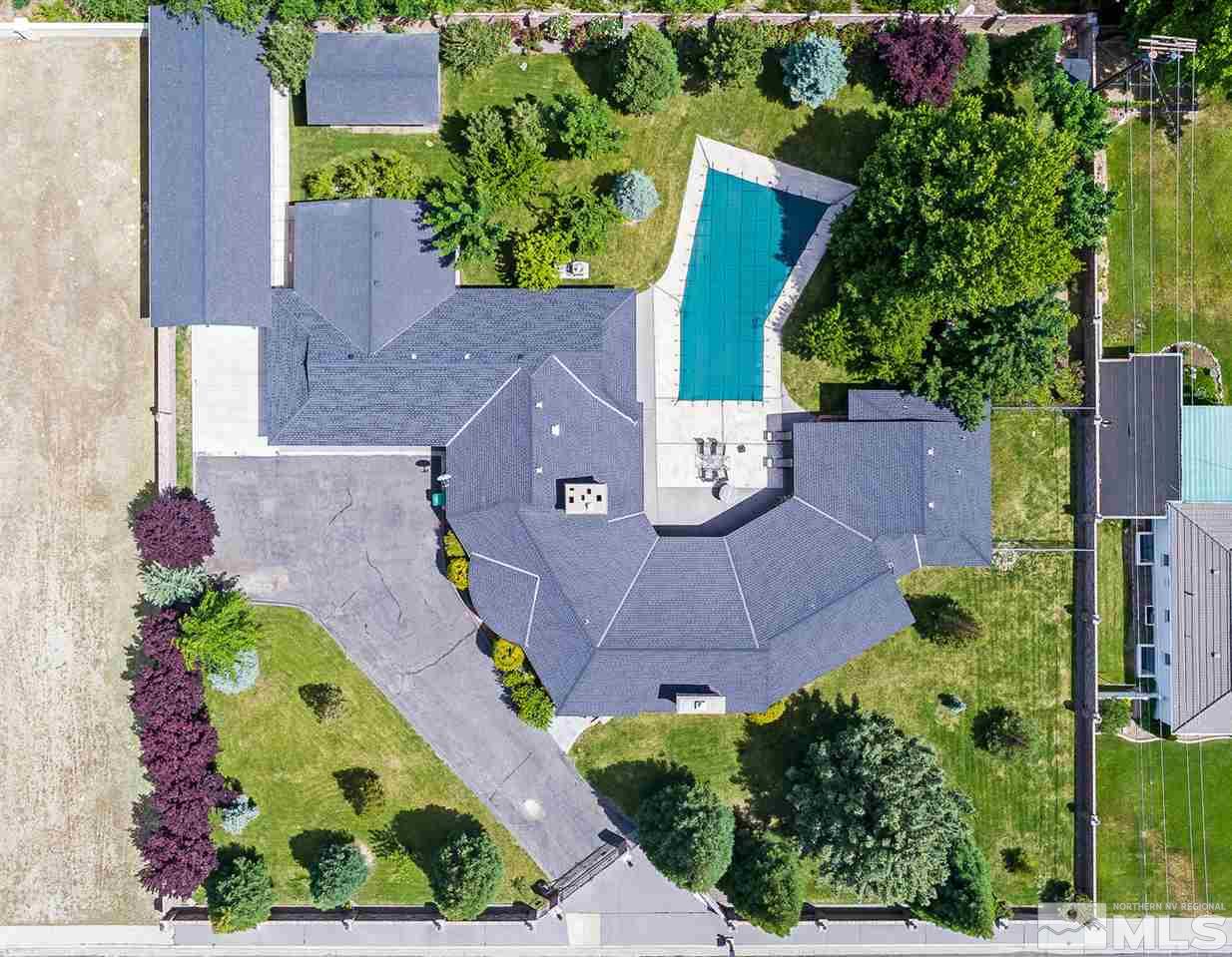 375 Chevy Chase Street Reno, NV 89509 - Photo 3 of 25 an aerial view of a house with a yard