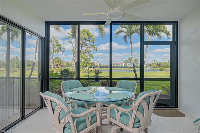 4120 Lorene Drive, Unit 101 Estero, FL 33928 - Photo 24 of 45 a view of a dining room with furniture window and outside view