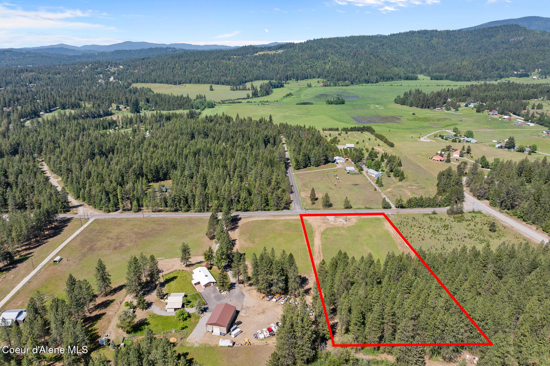 Nna North Idaho Road Rathdrum, ID 83858 - Photo 9 of 14 Aerial_13874NIdahoRd-14_Outlined-3