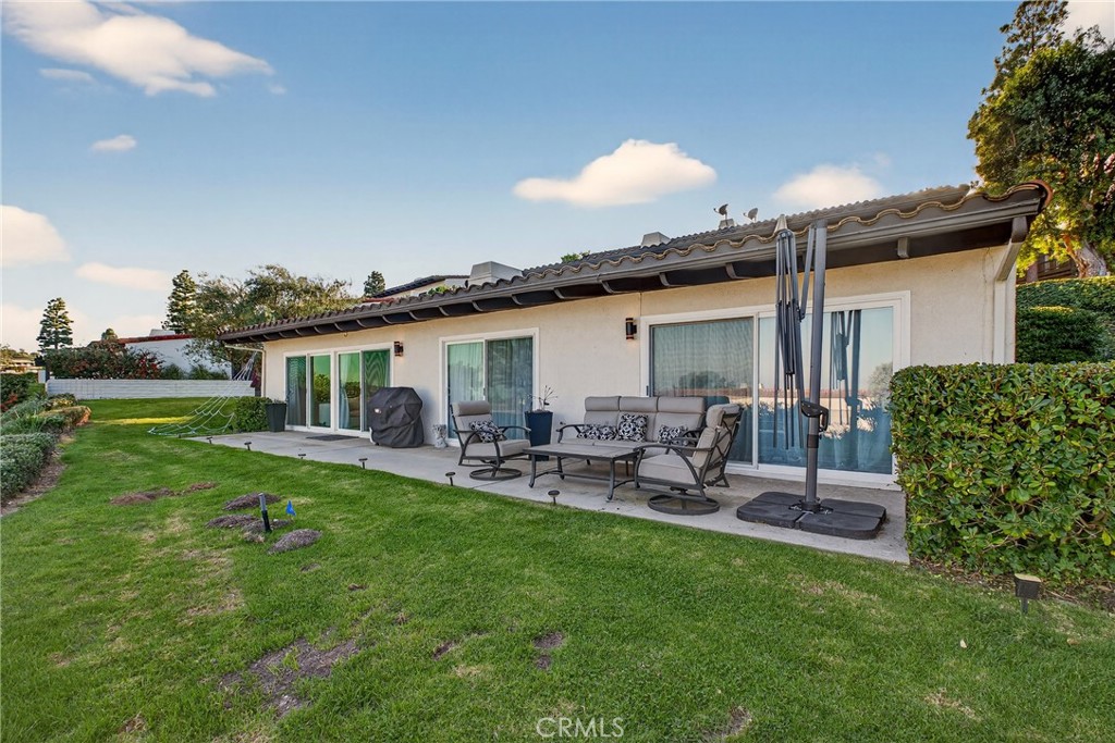 5 Cypress Way Rolling Hills Estates, CA 90274 - Photo 44 of 45 a view of a house with backyard and sitting area