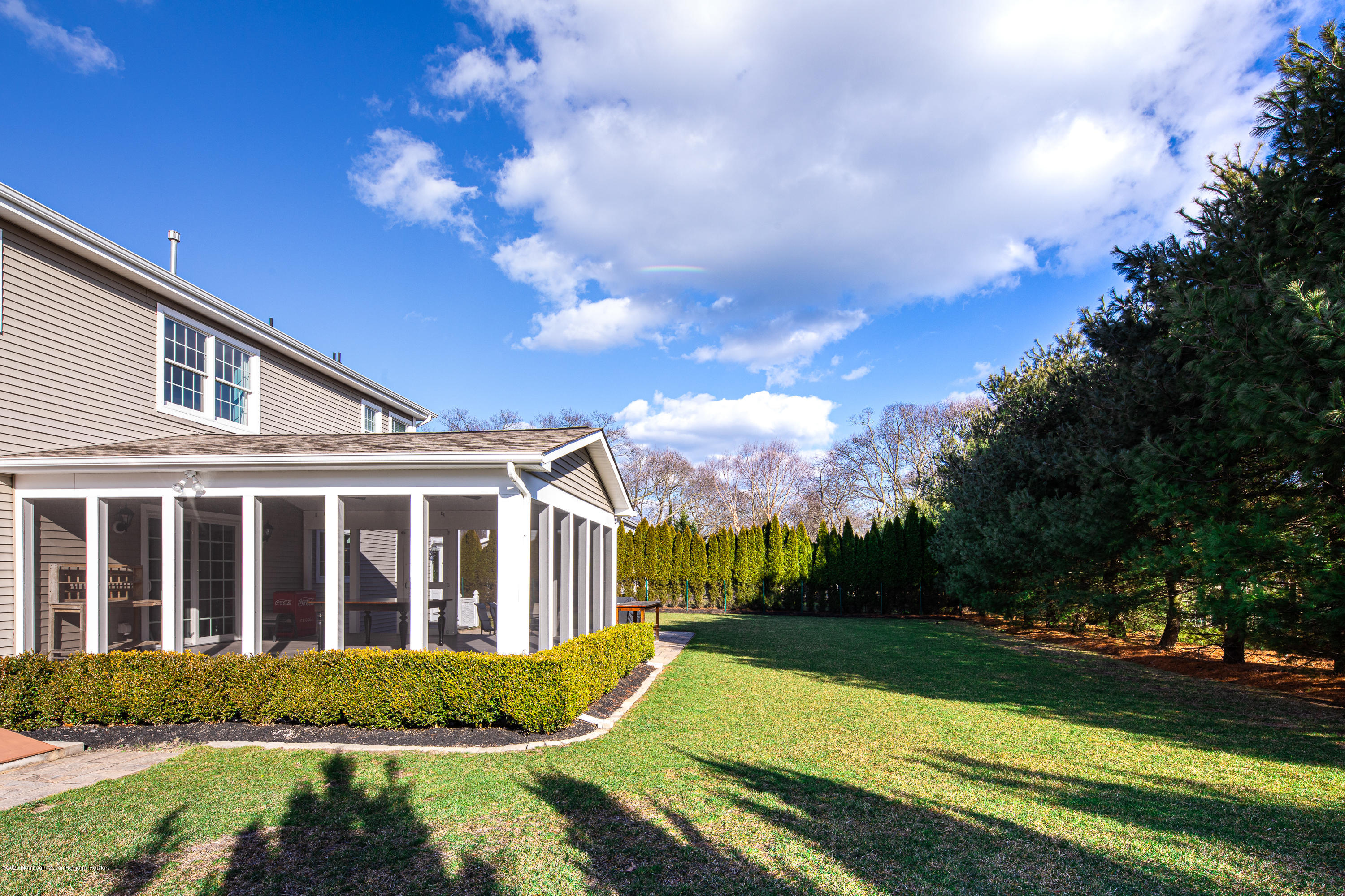 2422 Homestead Avenue Spring Lake Heights, NJ 07762 - Photo 41 of 57 Back Screened Porch to Yard