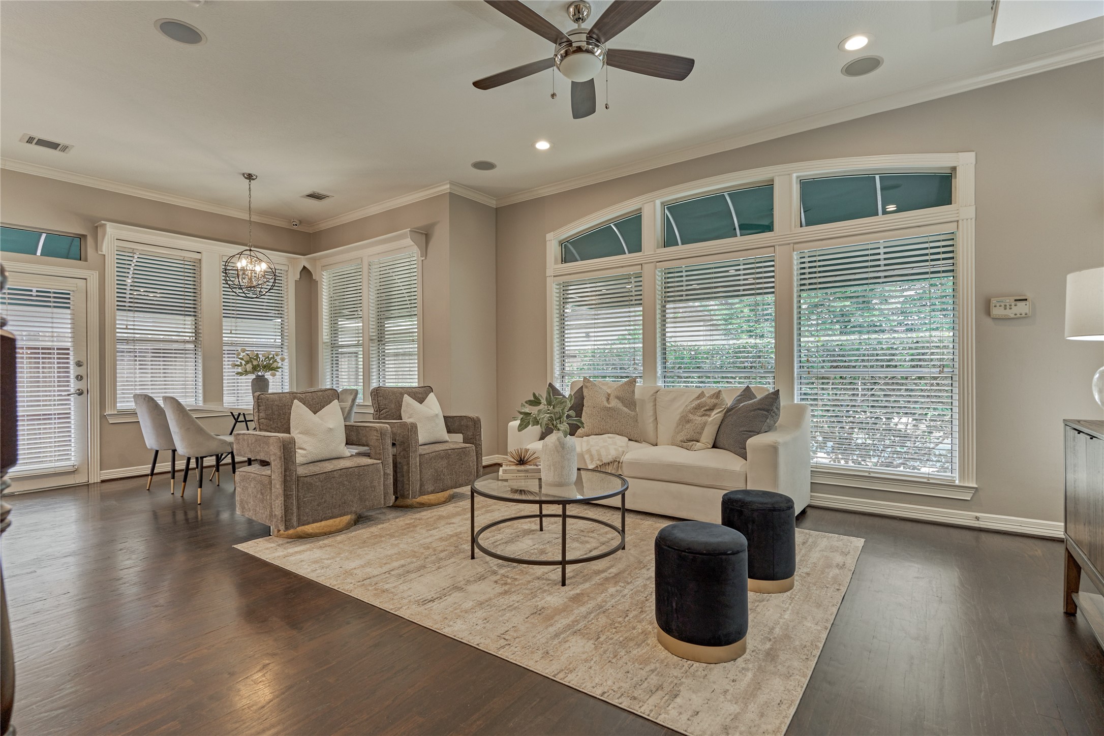 7 Gentry Oak Court Spring, TX 77381 - Photo 15 of 50 a living room with furniture and a large window