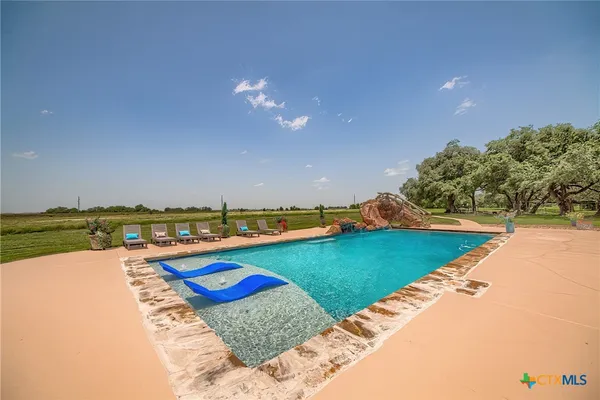 a view of a lake and mountain