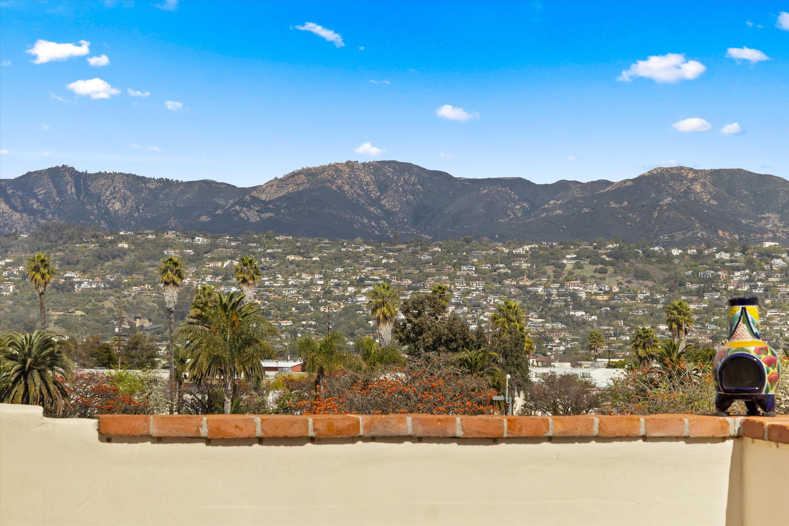 220 Santa Barbara Street, Unit D Santa Barbara, CA 93101 - Photo 9 of 18 view from patio