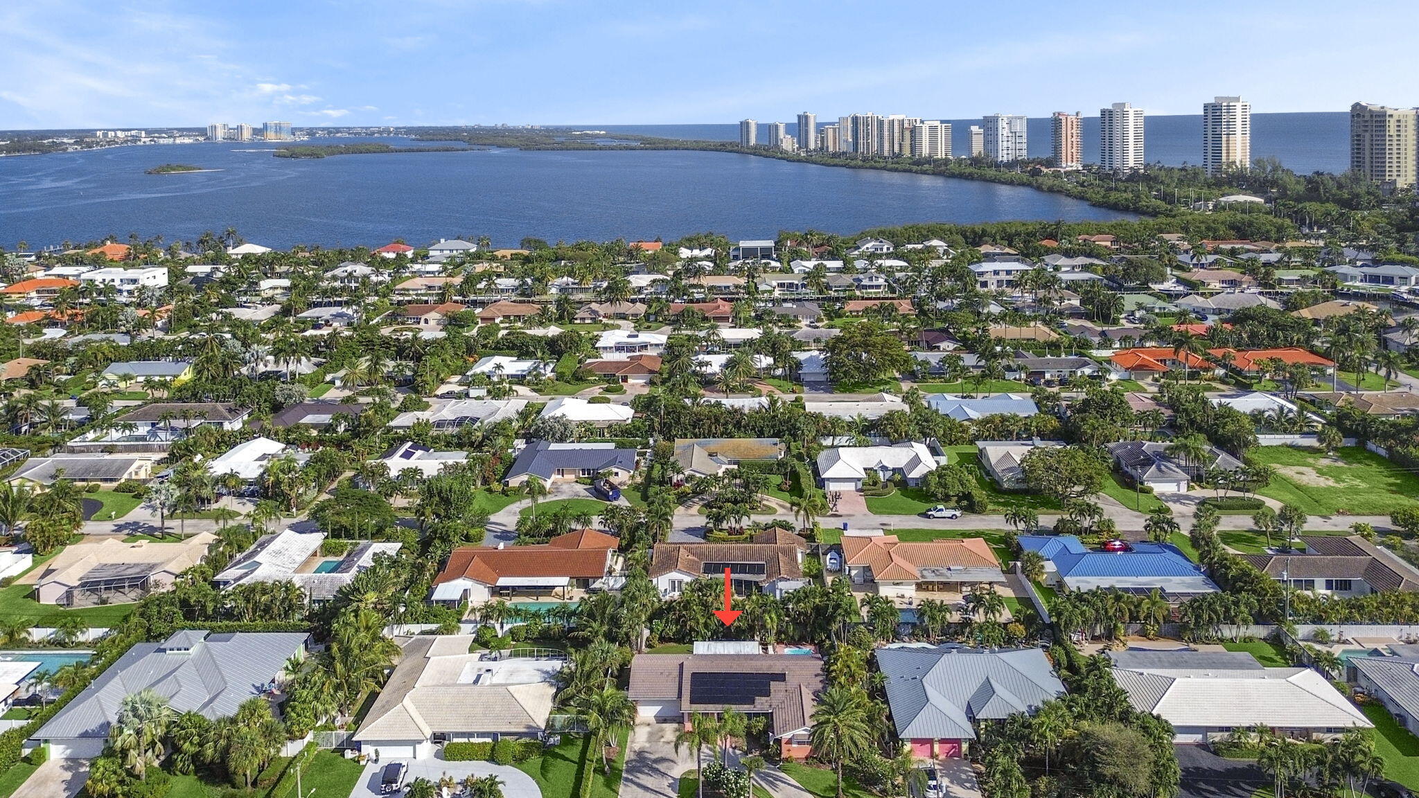 1196 Coral Way Singer Island, FL 33404 - Photo 2 of 17 an aerial view of a city