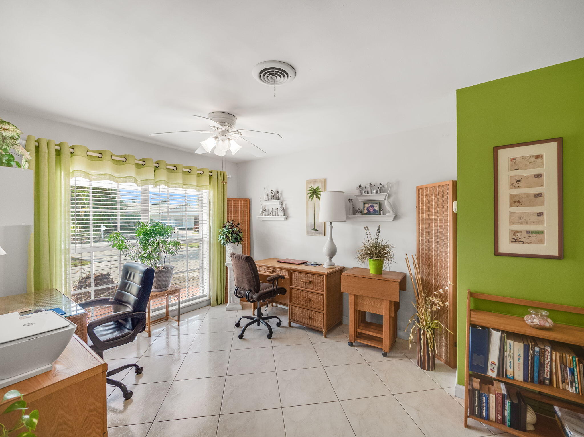 1196 Coral Way Singer Island, FL 33404 - Photo 7 of 17 a view of a workspace with furniture and a window