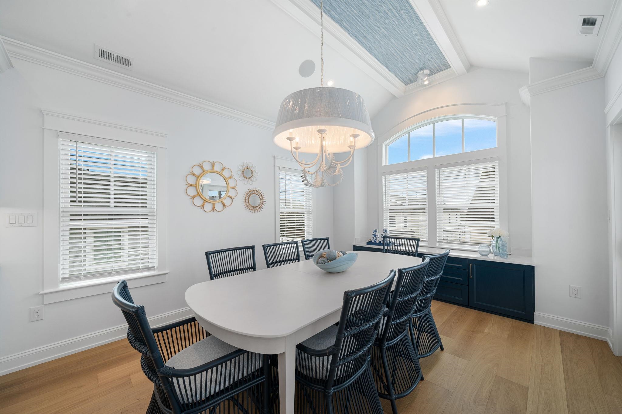 9102 3rd Stone Harbor, NJ 08247 - Photo 6 of 24 a view of a dining room with furniture and window