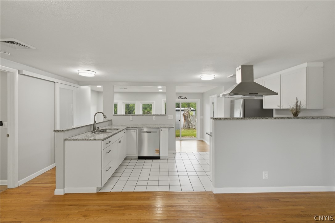 290 County Rte 37 Hastings, NY 13036 - Photo 5 of 22 Front to back view of open living space