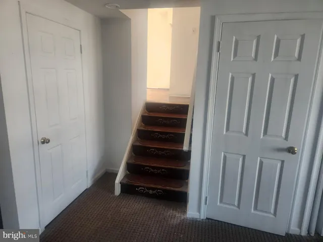 a view of front door