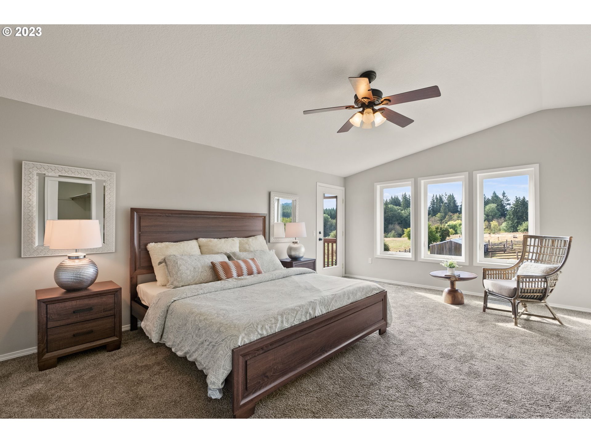 31170 Southwest Firdale Road Cornelius, OR 97113 - Photo 13 of 46 a bedroom with a bed and window