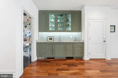 a view of a livingroom with furniture and a window