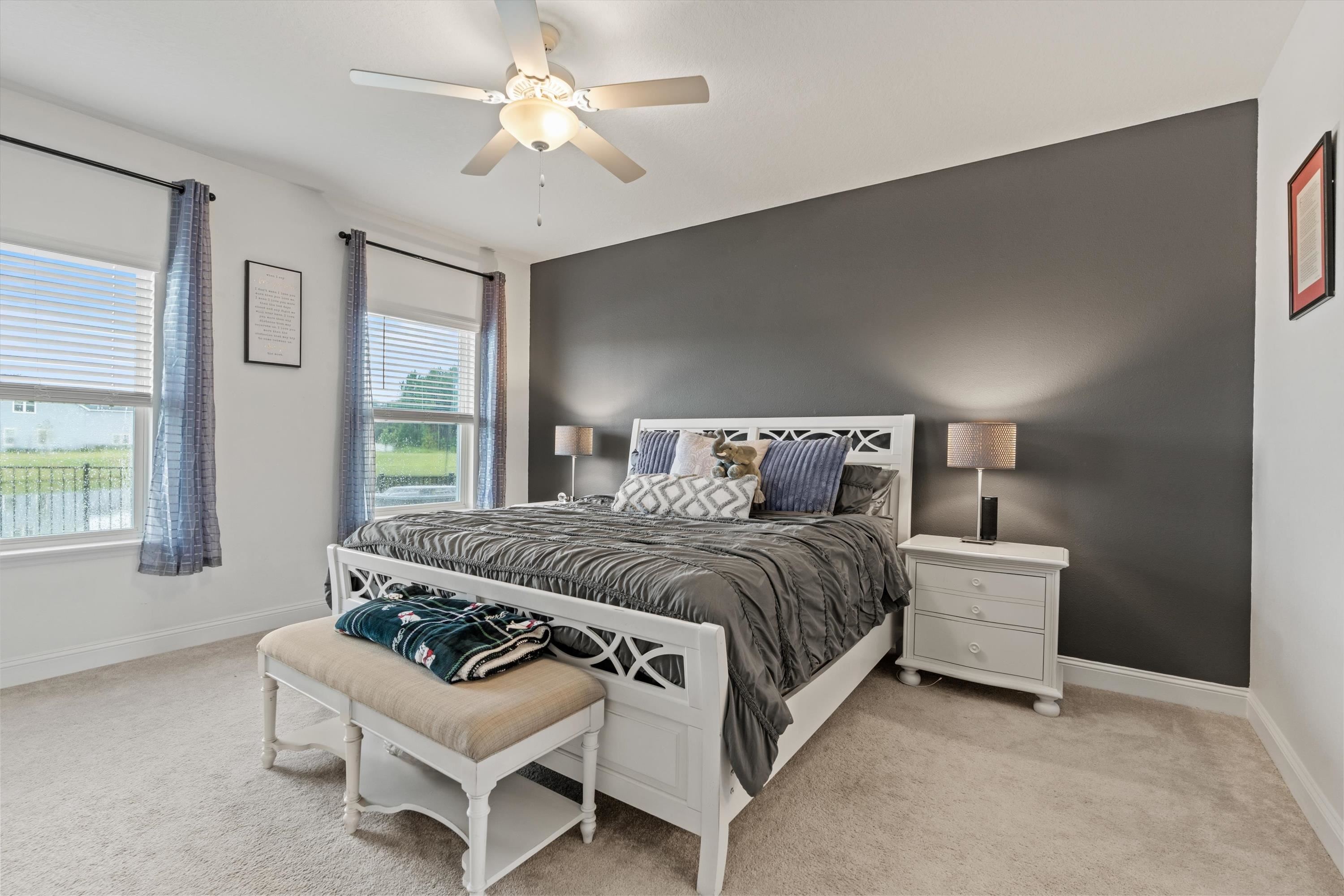366 Varner Way St. Augustine, FL 32092 - Photo 16 of 50 a bedroom with a bed and window