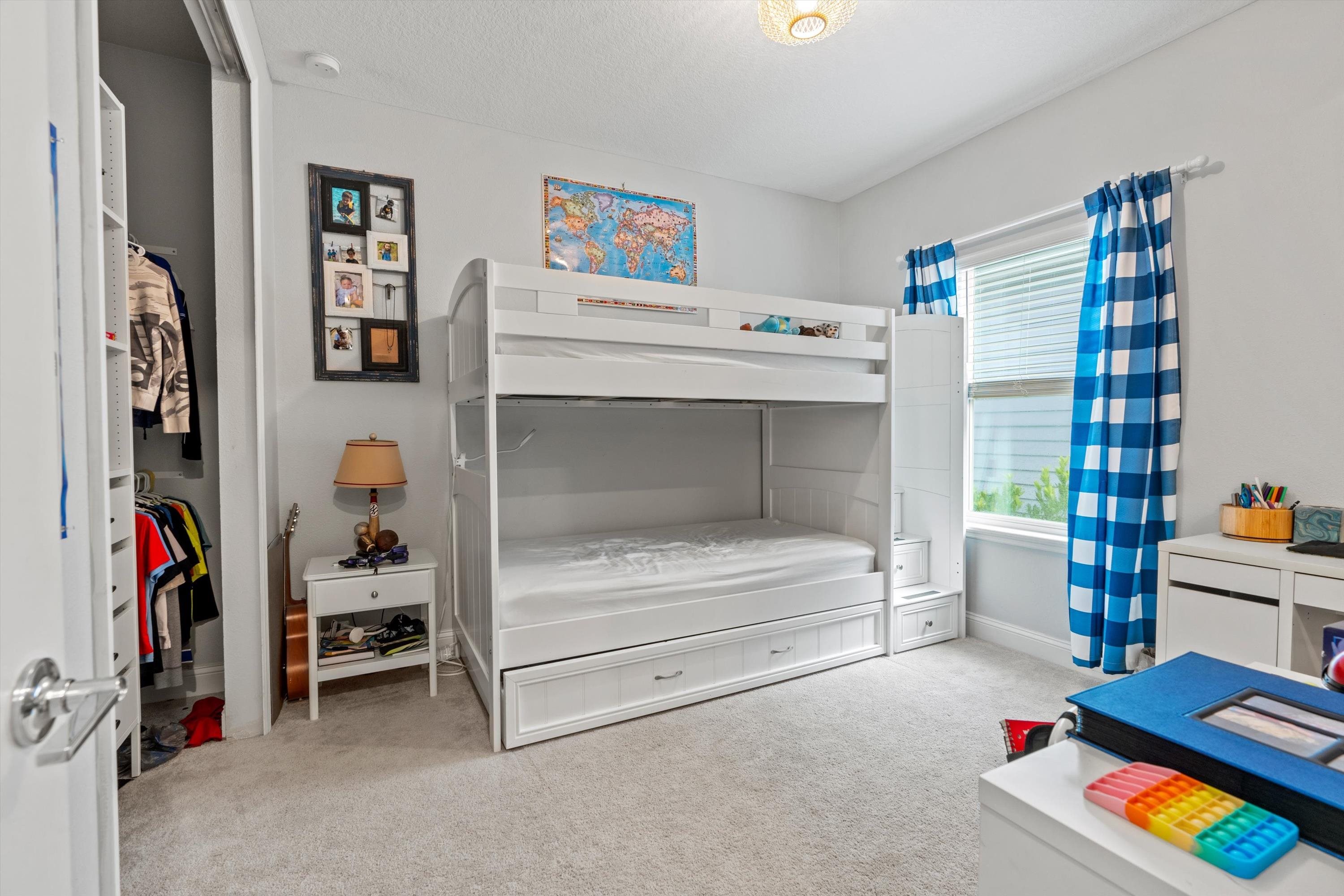 366 Varner Way St. Augustine, FL 32092 - Photo 21 of 50 a bedroom with furniture and a bed