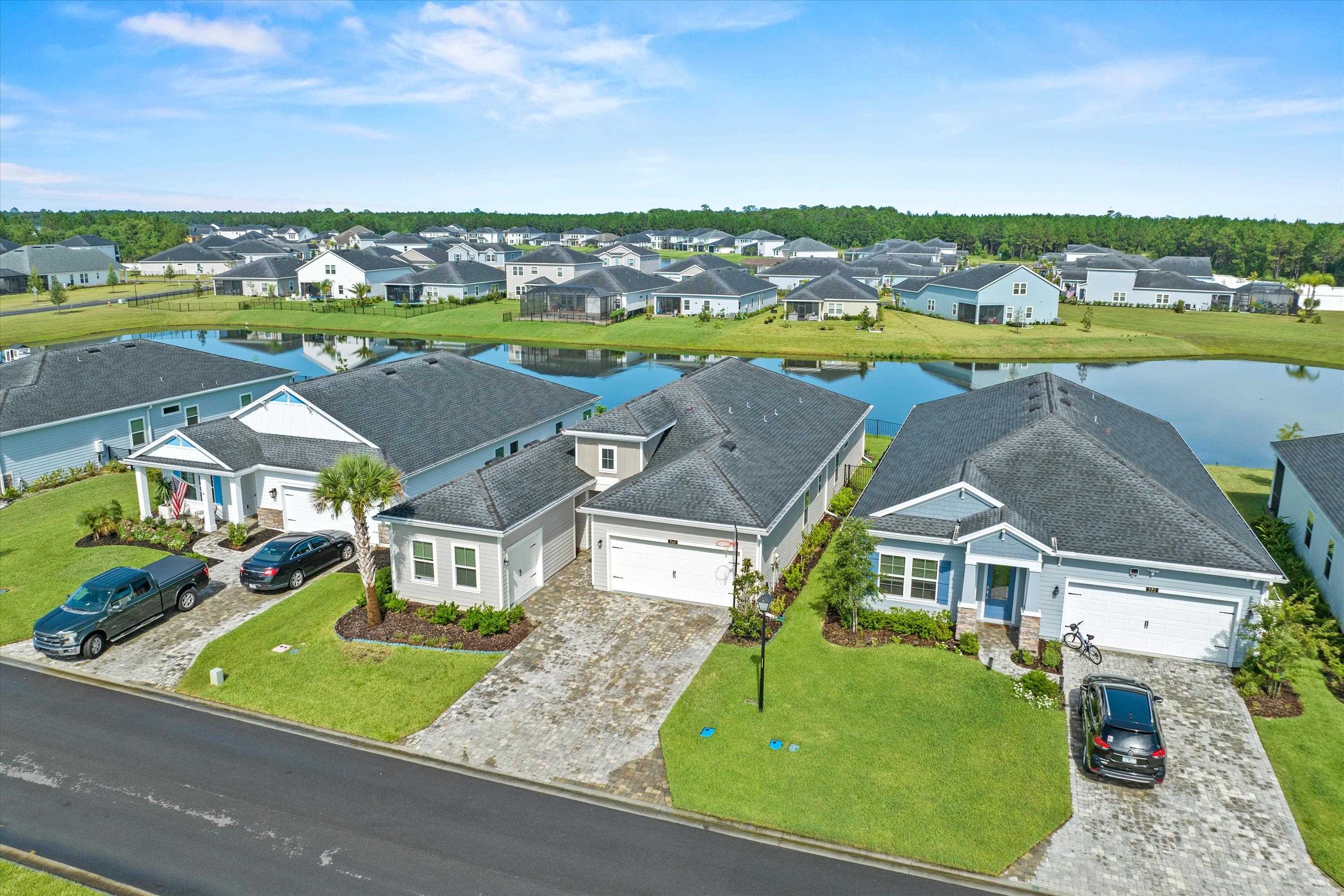 366 Varner Way St. Augustine, FL 32092 - Photo 30 of 50 an aerial view of a house with a big yard