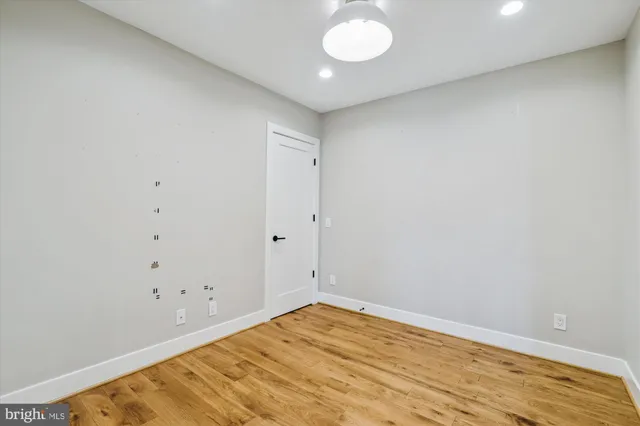 a view of empty room