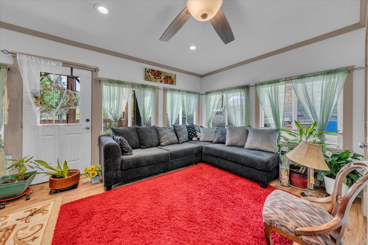 475 Lost Creek Road Lynchburg, TN 37352 - Photo 11 of 34 a living room with furniture and a large window