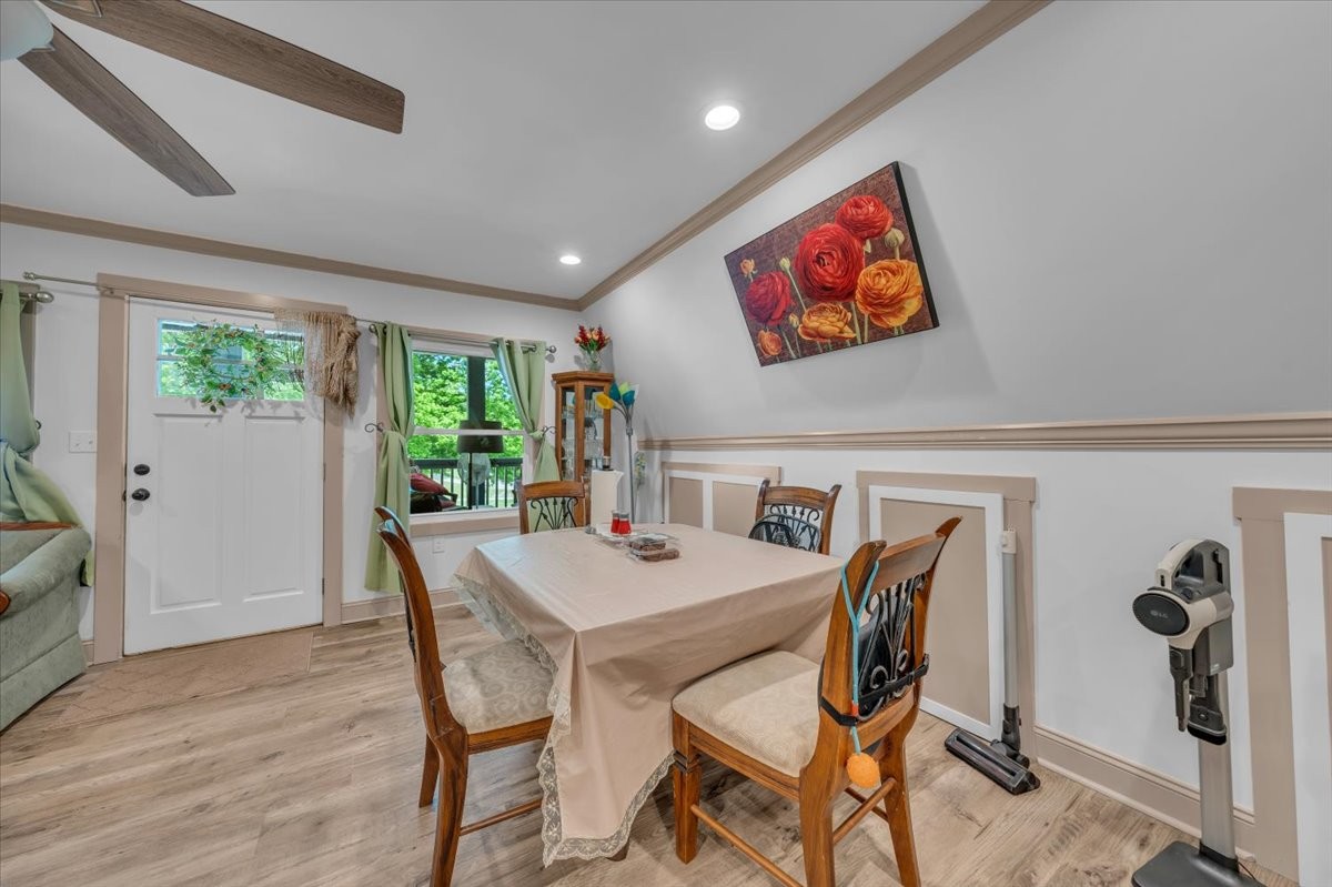 475 Lost Creek Road Lynchburg, TN 37352 - Photo 9 of 34 a view of a dining room with furniture window and outside view