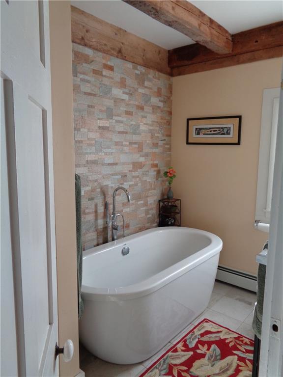 118 Sandy Point Road Stockton Springs, ME 04981 - Photo 22 of 35 Full bath with deep soaking tub is...