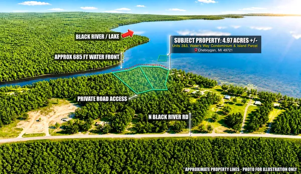 $139,900 | Vl North Black River Road, Cheboygan, MI 49721