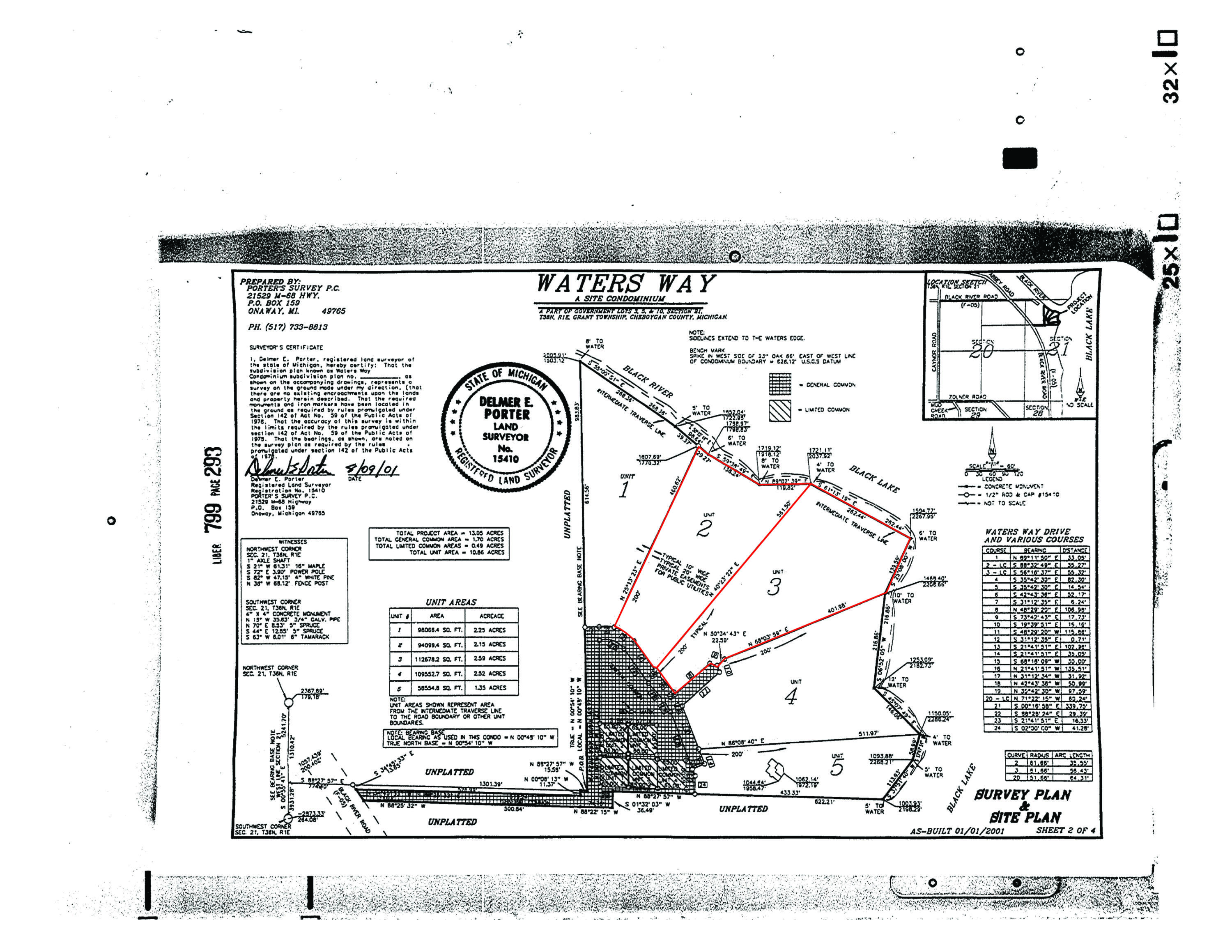 Vl North Black River Road Cheboygan, MI 49721 - Photo 5 of 13 5 _ Survey and Plat