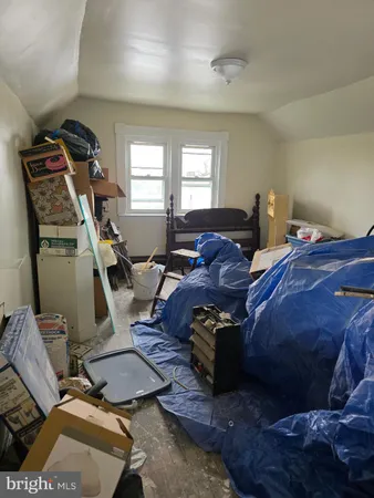 a room with furniture