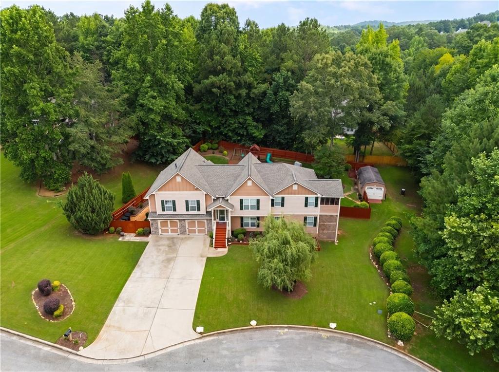 55 Meridian Point Dallas, GA 30132 - Photo 2 of 45 an aerial view of a house