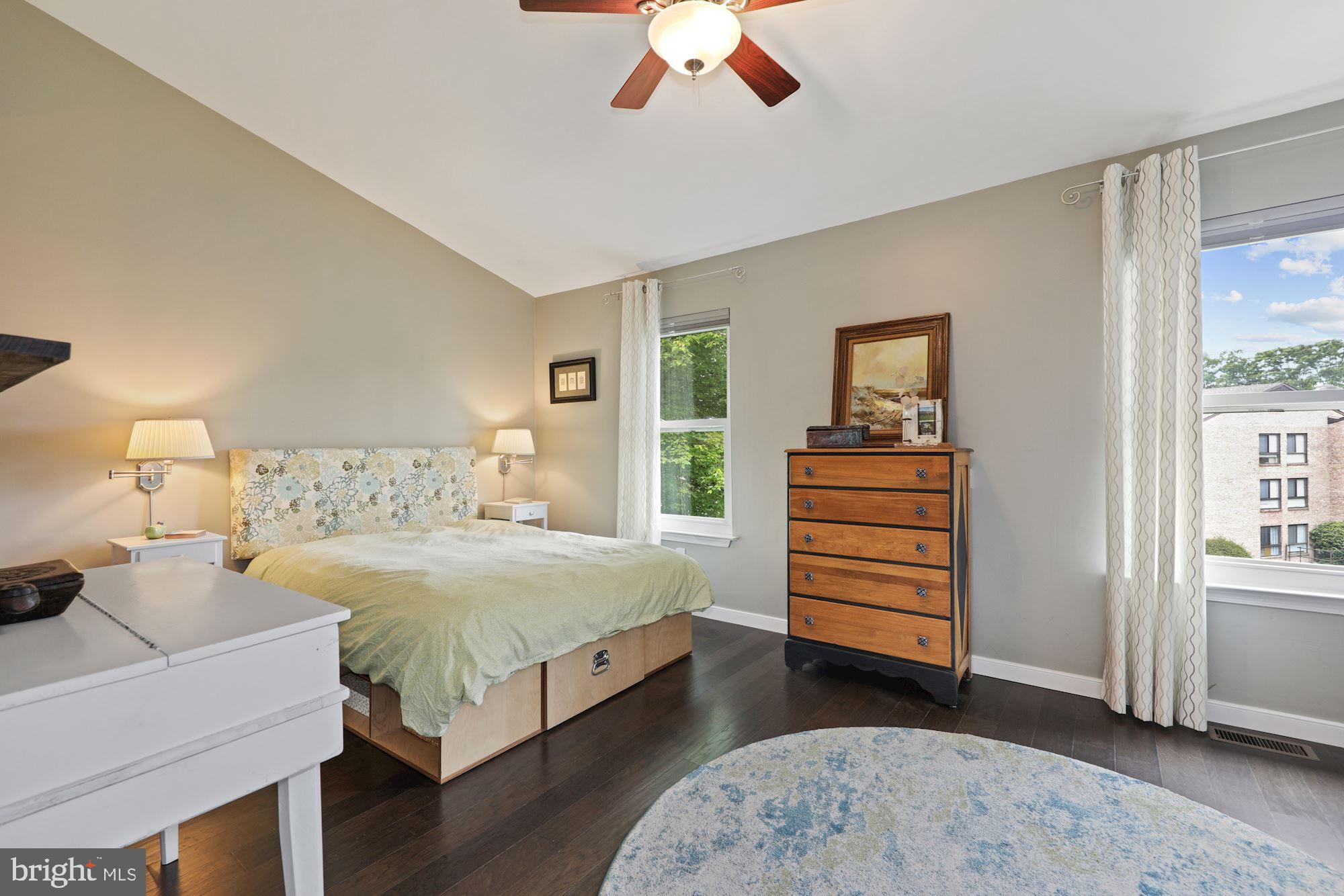 2425 Michigan Avenue Silver Spring, MD 20910 - Photo 15 of 30 Master bedroom with vaulted ceiling