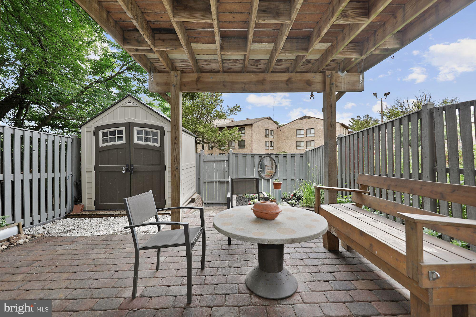 2425 Michigan Avenue Silver Spring, MD 20910 - Photo 28 of 30 Patio and shed