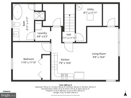 $1,275,000 | 219 Rittenhouse Street Northwest, Washington, DC 20011
