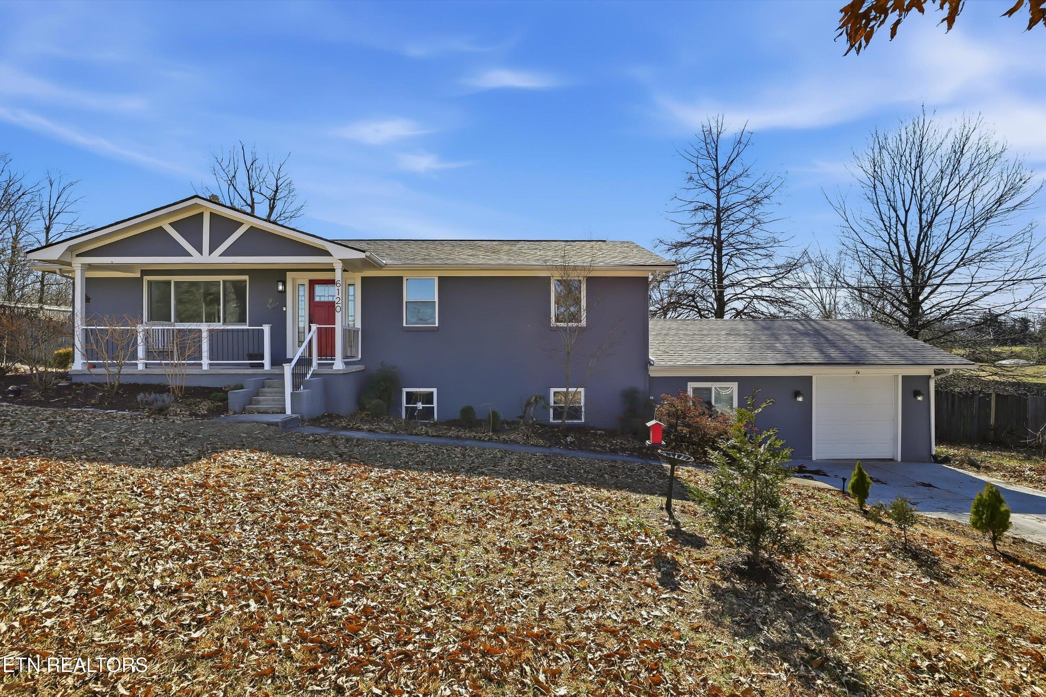 6120 Cline Road Knoxville, TN 37938 - Photo 2 of 29 a front view of a house with a yard