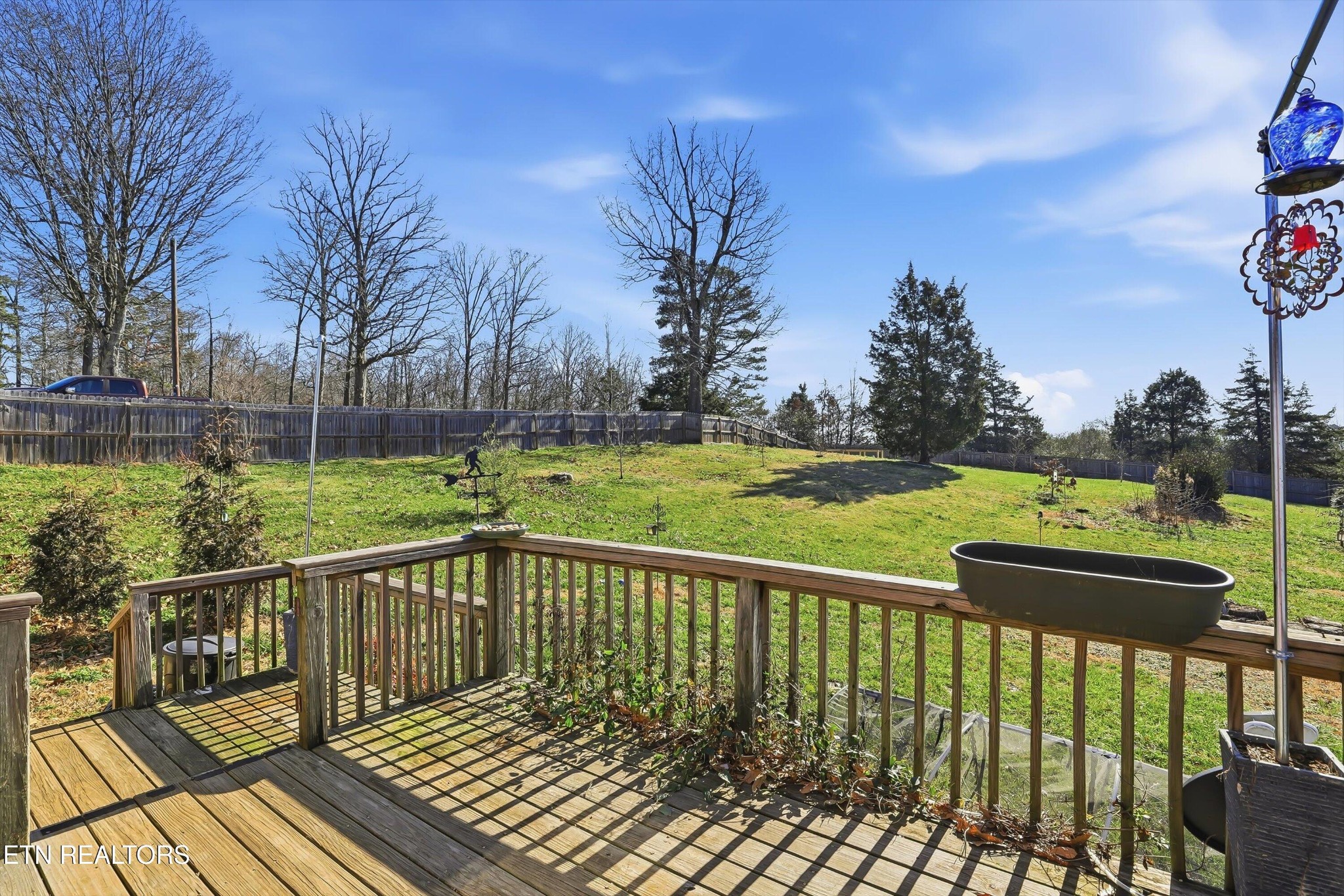 6120 Cline Road Knoxville, TN 37938 - Photo 26 of 29 a view of a deck with mountain view