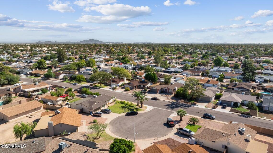 1525 West El Alba Way Chandler, AZ 85224 - Photo 31 of 33 an aerial view of a city with lots of residential buildings