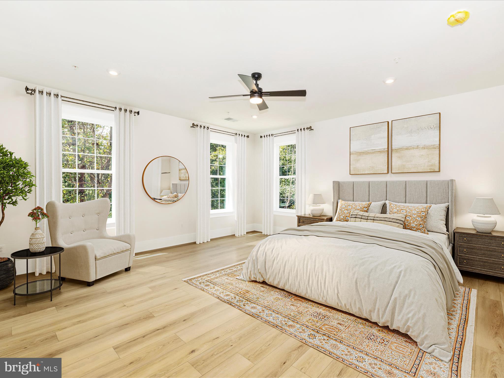 3105 Sumantown Road Middletown, MD 21769 - Photo 23 of 45 a spacious bedroom with a bed and windows