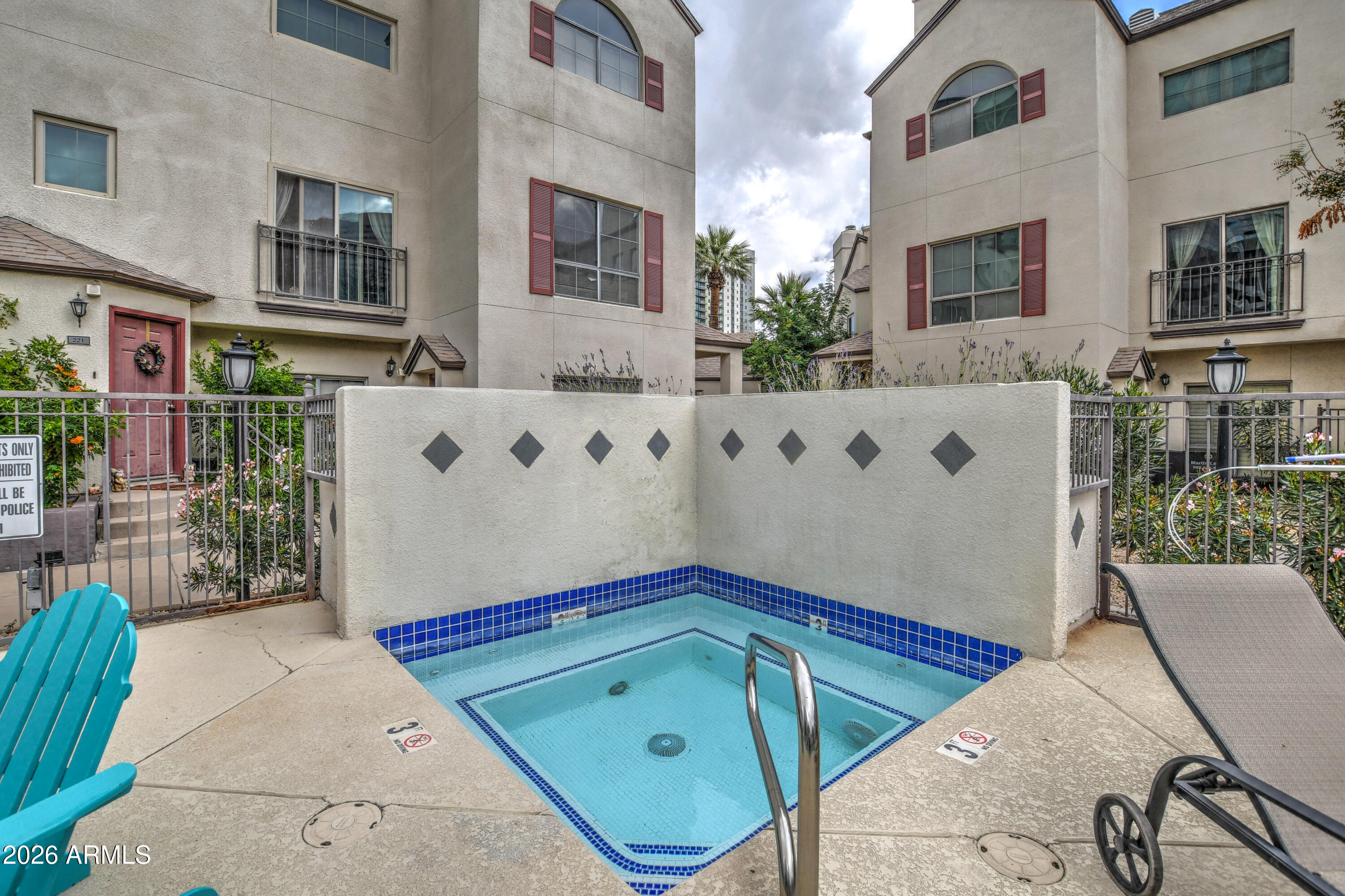 100 East Fillmore Street, Unit 117 Phoenix, AZ 85004 - Photo 3 of 20 a view of outdoor space with seating area